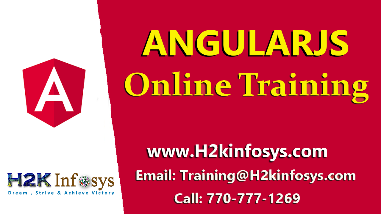 AngularJS Online Training Classes