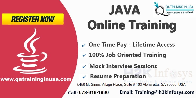 Java Online Training in USA Java Online Training in USA