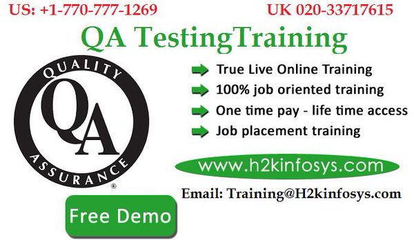 QA Online Training In USA
