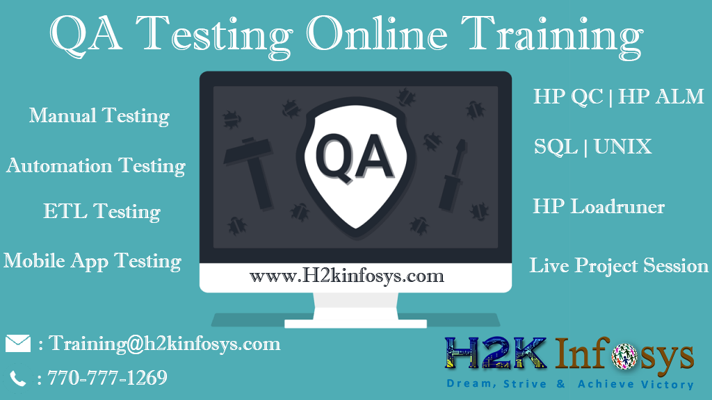 Quality Assurance(QA) Online Training Course