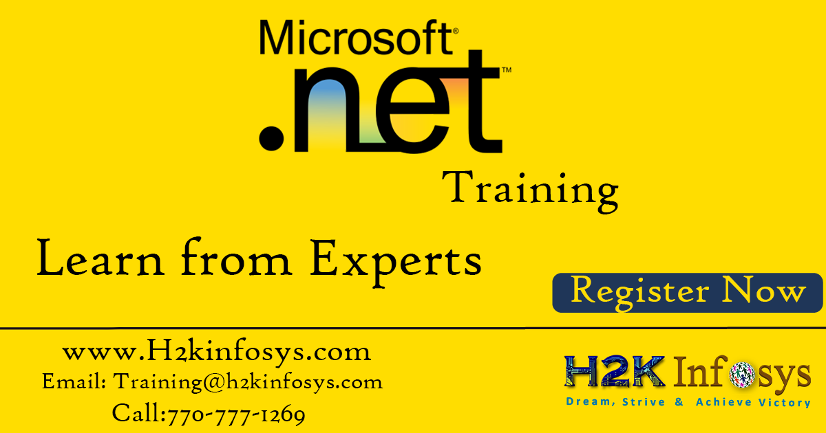 .Net Online Training And Job Assistance