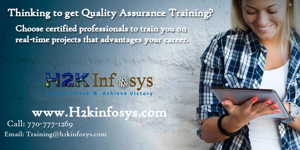  QA Online Training Classes and Job Assistance
