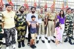 Allu Arjun new pictures, Allu Arjun latest updates, allu arjun tours in north india with his family, Bsf