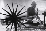 Gandhi, Gandhi, gandhi s letter on spinning wheel may fetch 5k, Gandhi spinning wheel letter auction