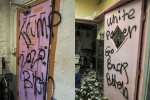 hate crime, hate crime, indian restaurant vandalized in new mexico hate messages like go back scribbled on walls, Sikh