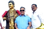 Superstar Krishna, Krishna-Mahesh Babu fans, kamal haasan unveiled statue of superstar krishna, Ysrcp Superstar Krishna, Krishna-Mahesh Babu fans, kamal haasan unveiled statue of superstar krishna, Ysrcp