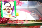 Krishnam Raju breaking news, Krishnam Raju body, krishnam raju last rites held with state honours, Tollywood celebrities