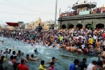 kumbh mela 2019 booking, varanasi, kumbh mela 2019 indian diaspora takes dip in holy water at sangam, Indian diaspora conclave