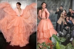 Malaika Arora, Indian film festival of melbourne, iifm 2019 malaika arora sizzles in peach ruffled gown, Iifm