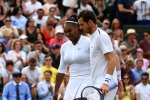 Wimbledon Mixed Doubles Race, serena williams in Wimbledon Mixed Doubles Race, andy murray and serena williams knocked out of wimbledon mixed doubles race, Bruno