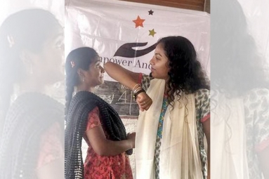 NRI Teen in Bid to Empower Girls in India