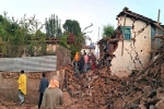 Nepal Earthquake damage, Nepal Earthquake videos, nepal earthquake 128 killed and hundreds injured, Northern india