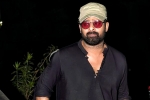 Prabhas  holiday, Prabhas in Italy, prabhas frequent holidaying in italy, Raja deluxe