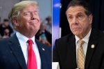 edited clips, coronavirus, president trump plays misleading clippings from cuomo in press briefings, Andrew cuomo