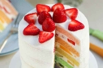 recipe, simple, rainbow cake easy recipe make at home, Rainbow cake