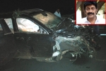Rajasekhar car accident, Rajasekhar latest, rajasekhar meets with a road accident, Mercedes benz Rajasekhar car accident, Rajasekhar latest, rajasekhar meets with a road accident, Mercedes benz