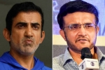 Sourav Ganguly and Gautam Gambhir news, Sourav Ganguly and Gautam Gambhir news, sourav ganguly sends clear warning to gautam gambhir, Rohit sharma