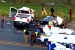Texas Road accident videos, Texas Road accident latest, texas road accident six telugu people dead, Ysr congress