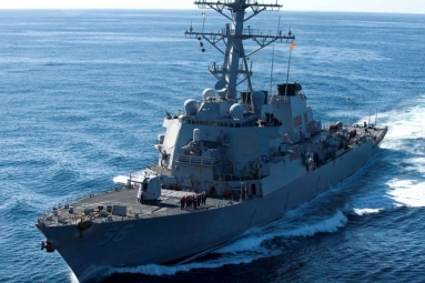 Rescue Operation Underway, For 10 sailors of US Warship
