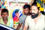 Yash fans videos, Yash fans videos, yash meets the families of his deceased fans, Yash fans