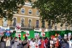 protest, Chinese, pakistanis sing vande mataram alongside indians during anti china protests in london, India pakistan
