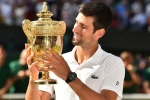 Wimbledon Title, Novak Djokovic wins Wimbledon, novak djokovic beats roger federer to win fifth wimbledon title in longest ever final, Rafael nadal