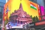 temple, temple, why is a giant lord ram deity appearing on times square and why is it controversial, Babri masjid