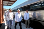 Mexico train line, Gulf coast to the Pacific Ocean new updates, mexico launches historic train line, Lopez