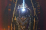 Surya Tilak Ram Lalla idol Ayodhya, Surya Tilak Ram Lalla idol breaking, surya tilak illuminates ram lalla idol in ayodhya, Idol