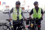 haj in mecca, cycling to hajj, two indian men cycling to mecca for haj while fasting for ramadan, Mecca